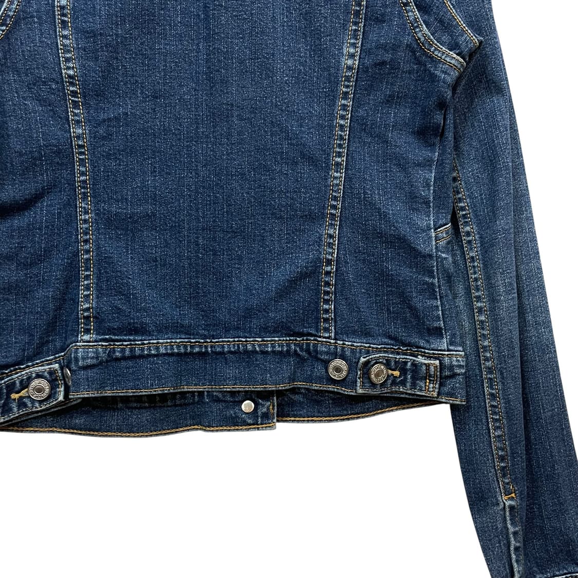 Levi’s Cropped Denim Trucker Jacket 상품이미지9