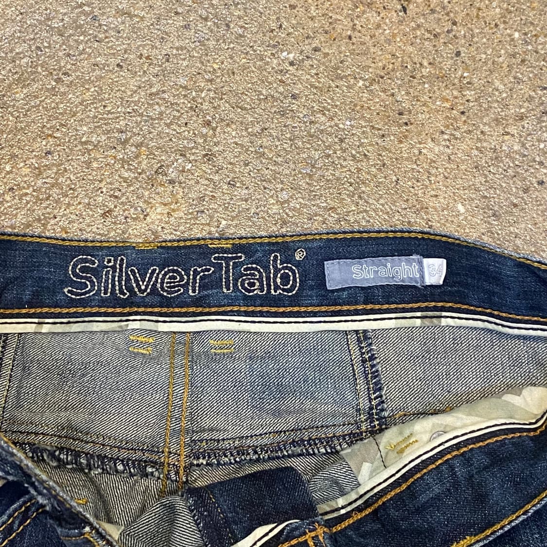 USA 빈티지 실버탭 청바지 상품이미지3