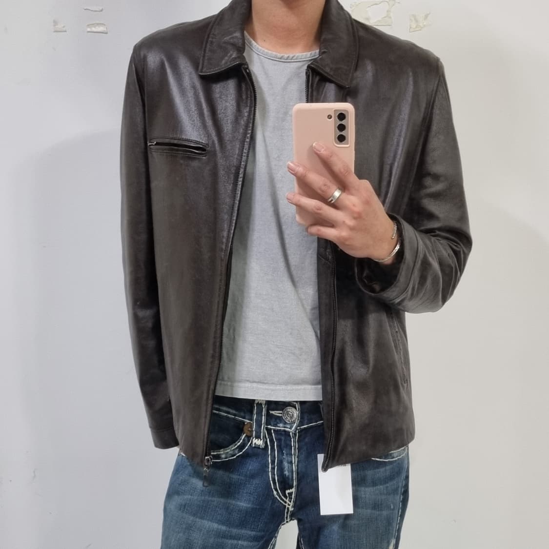 GUADI 레더자켓 상품이미지3