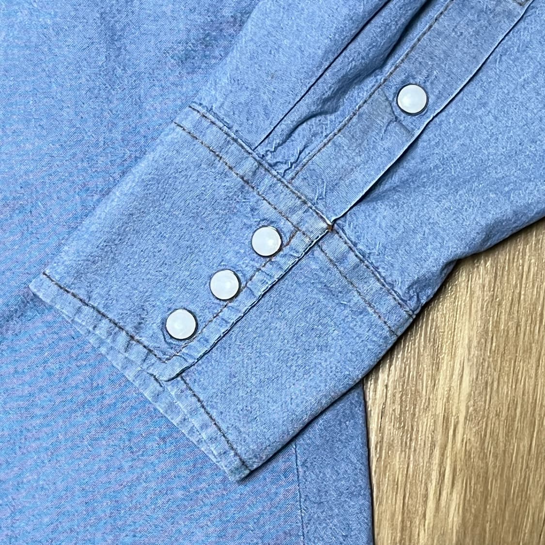 랭글러 웨스턴 샴브레이셔츠 [100~105] 상품이미지5