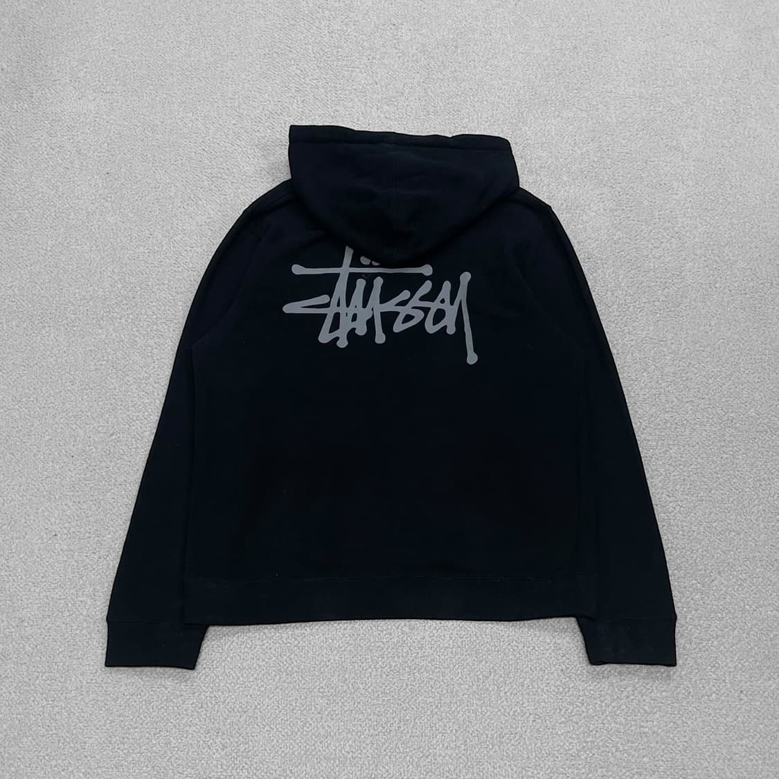 스투시 Stussy 베이직 로고 후드티 상품이미지1