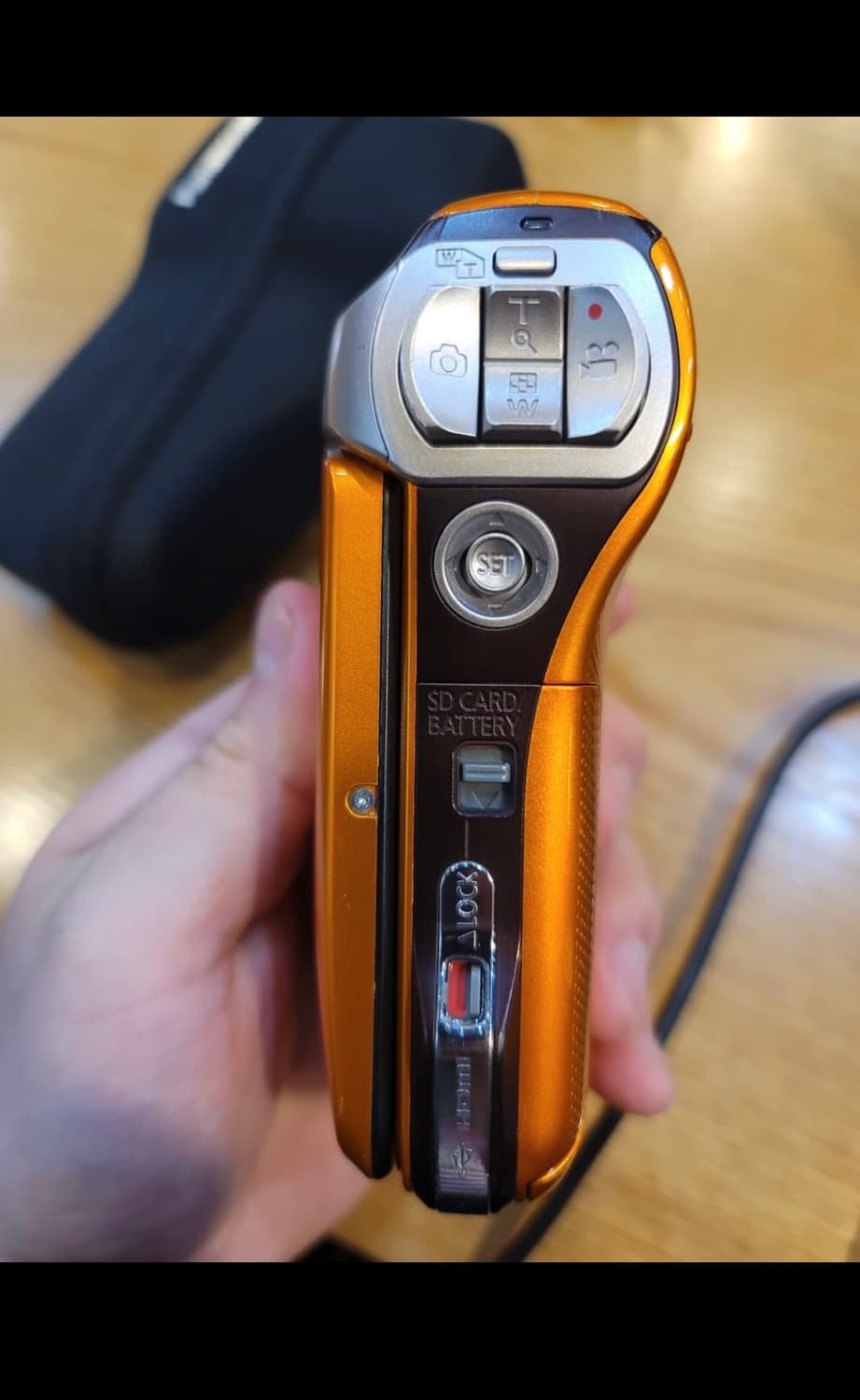 (한글)PANASONIC HX-WA2 파나소닉 빈티지 디카 오렌지 상품이미지4