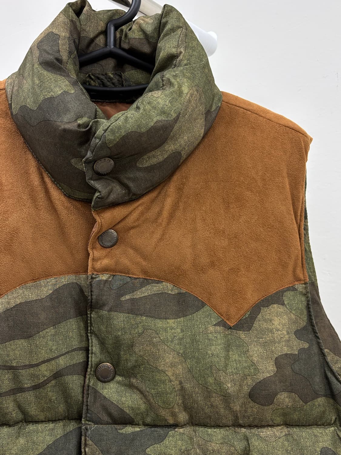 빈티지 카모 패딩 베스트 y2k 상품이미지6