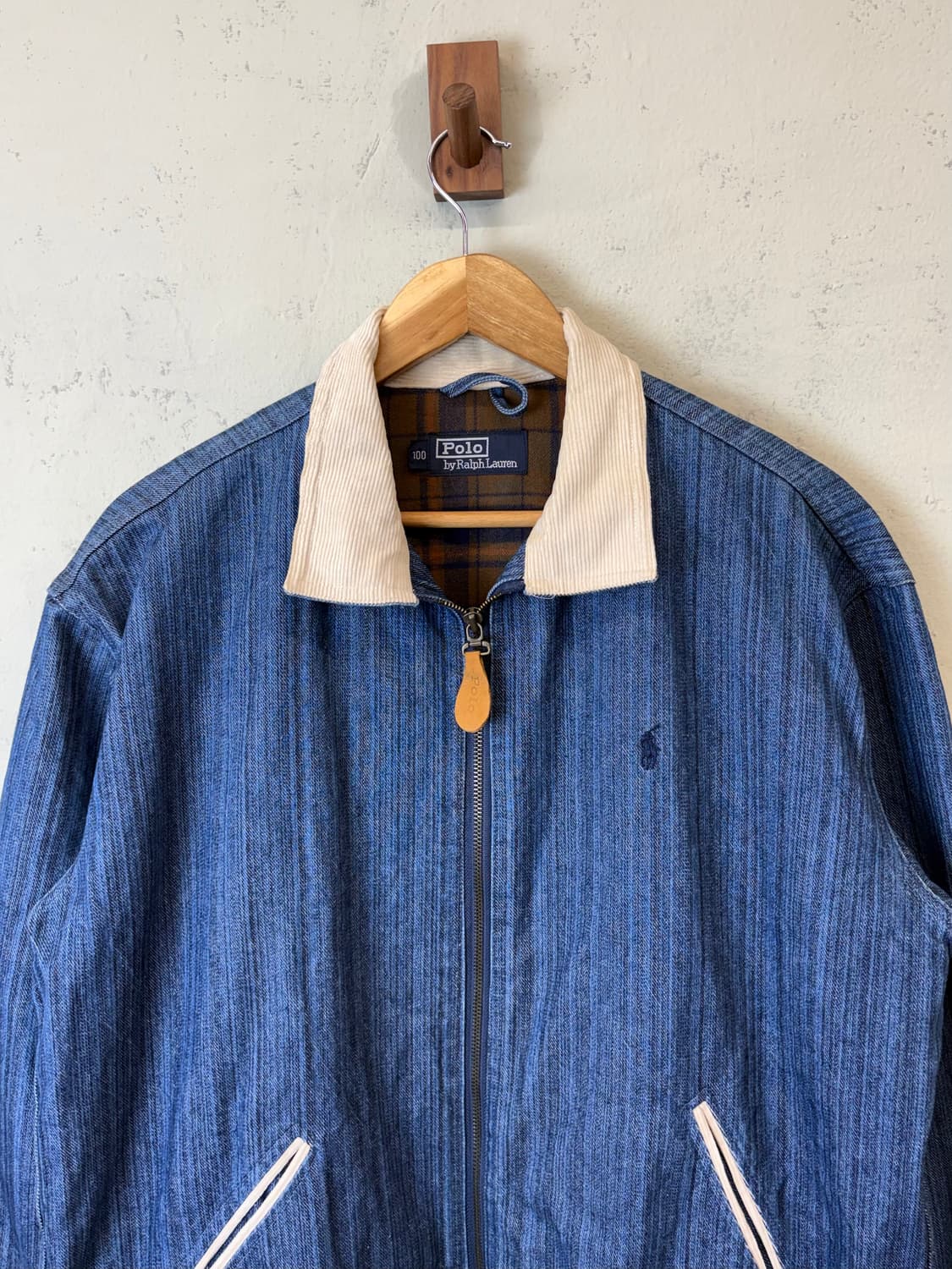 폴로랄프로렌 90s 빈티지 데님 베이포트 자켓 상품이미지4