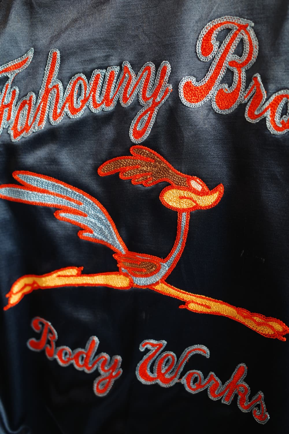 STYLE EYES by 슈가케인 체인자수 사틴점퍼 상품이미지9