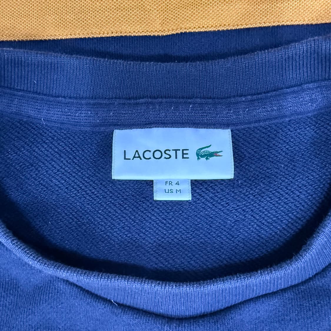 100 라코스테 럭비 스웨터 맨투맨 0127T1 상품이미지3