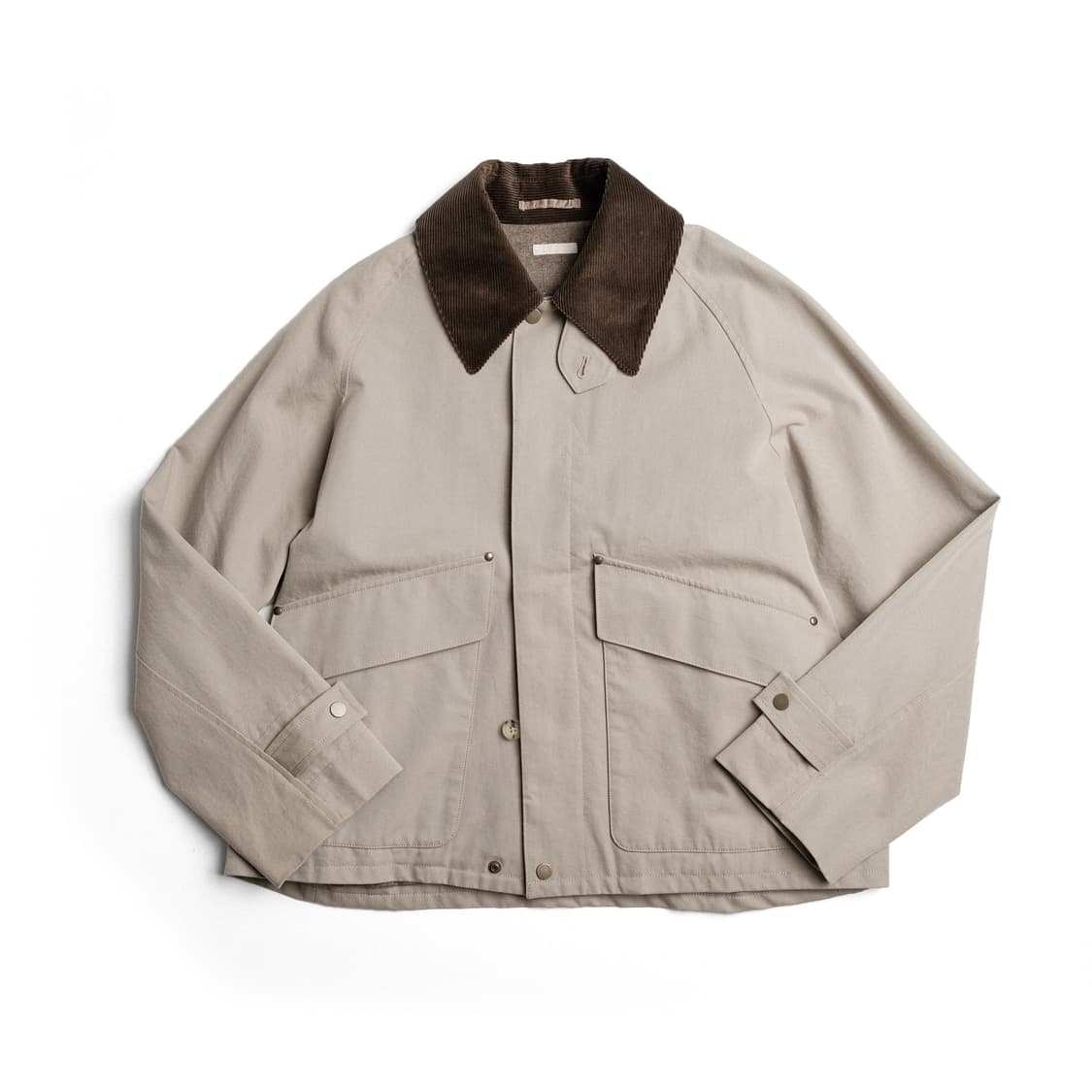 울테리어 샴브레이 개버딘 숏 블루종 자켓 4사이즈 상품이미지4