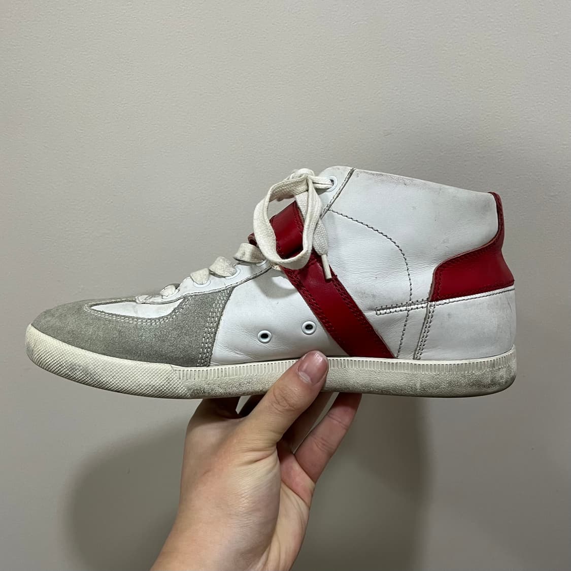 Dior Homme Double Velcro Hightop Sneaker 상품이미지3