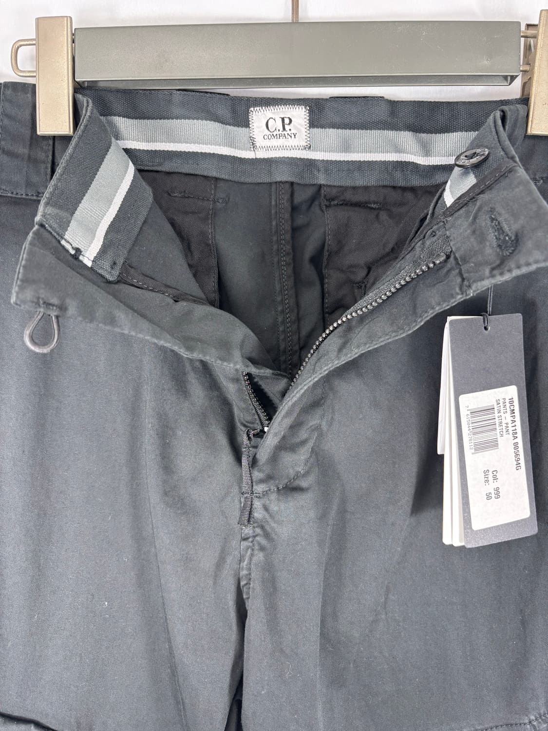 (새상품)CP컴퍼니 렌즈와펜 카고팬츠 블랙 50 상품이미지7