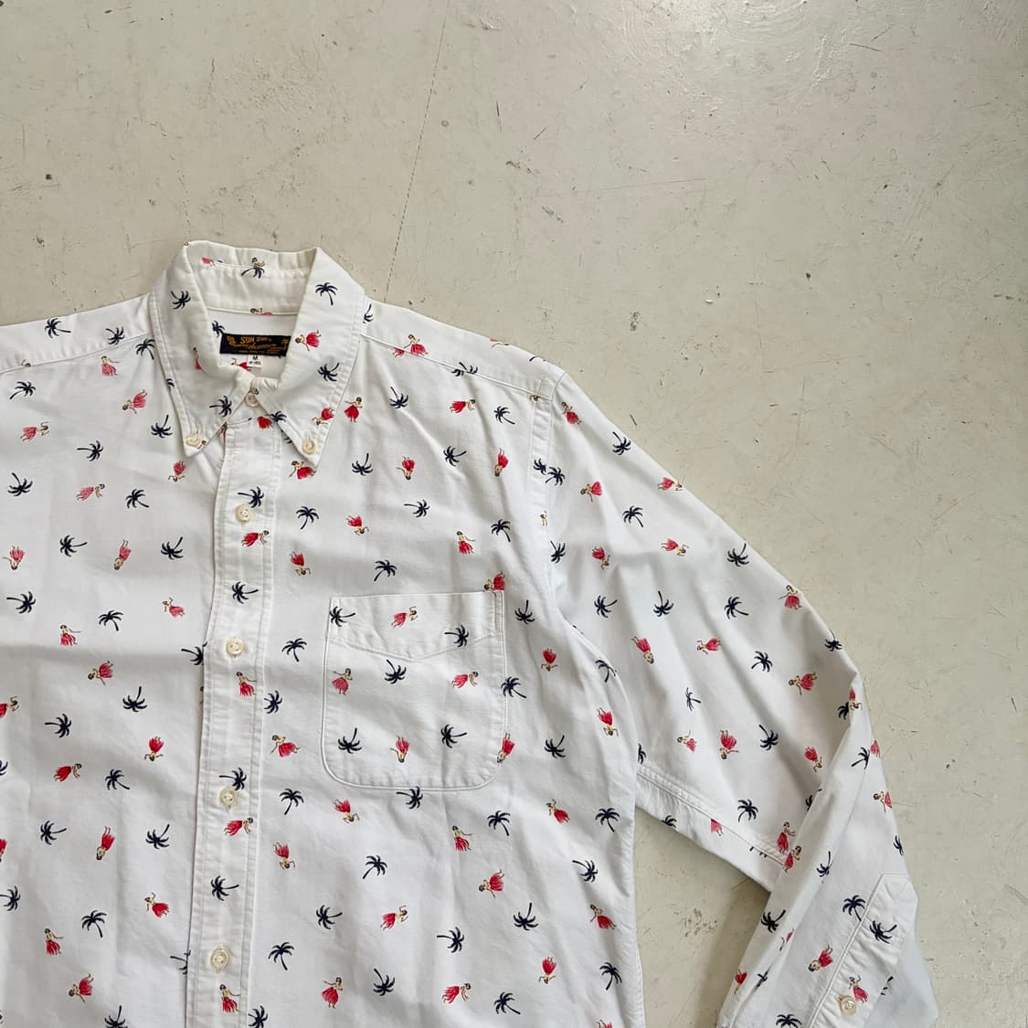 선서프 빈티지 알로하 셔츠 M 상품이미지2
