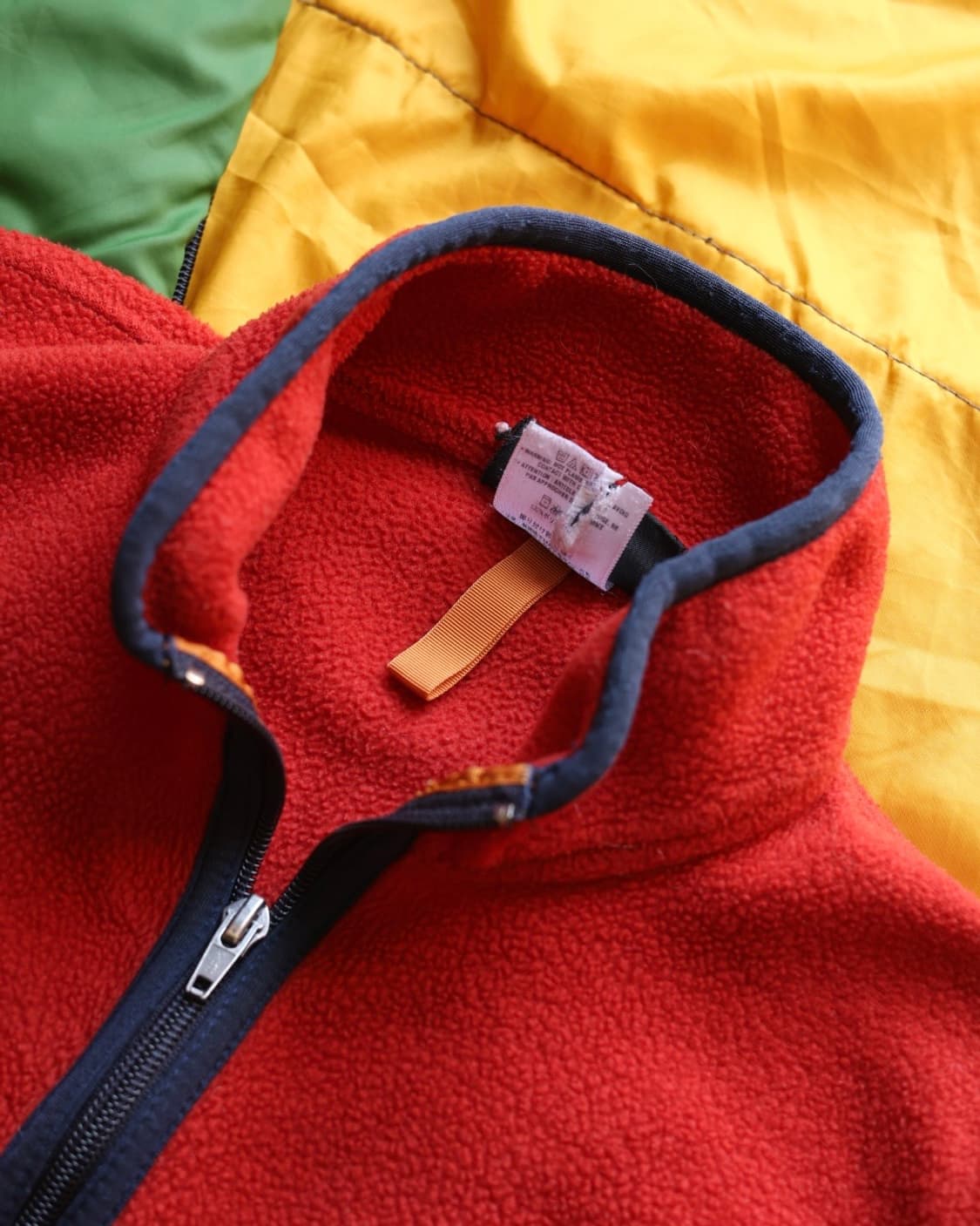 파타고니아 00s 마수피얼 신칠라 하프집업 플리스 딥 레드 XS 상품이미지3