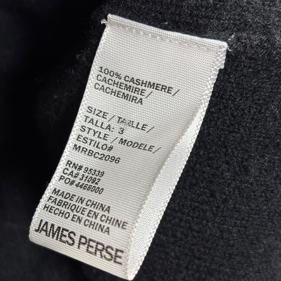 3) jame perse 제임스펄스 캐시미어 더블 블레이저 자켓 상품이미지4