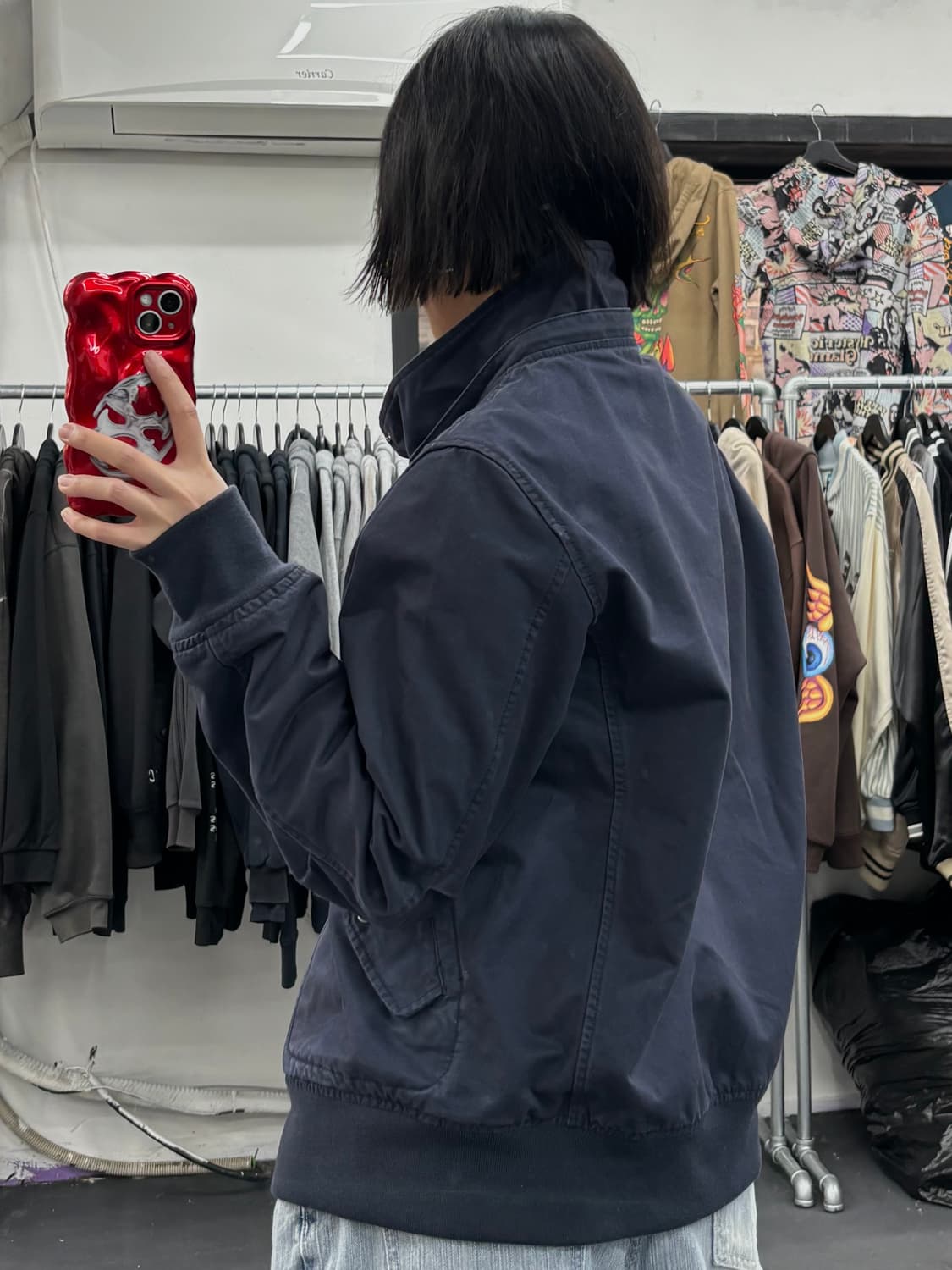 Beams 빔즈 후드 코튼 봄버 자켓 상품이미지7