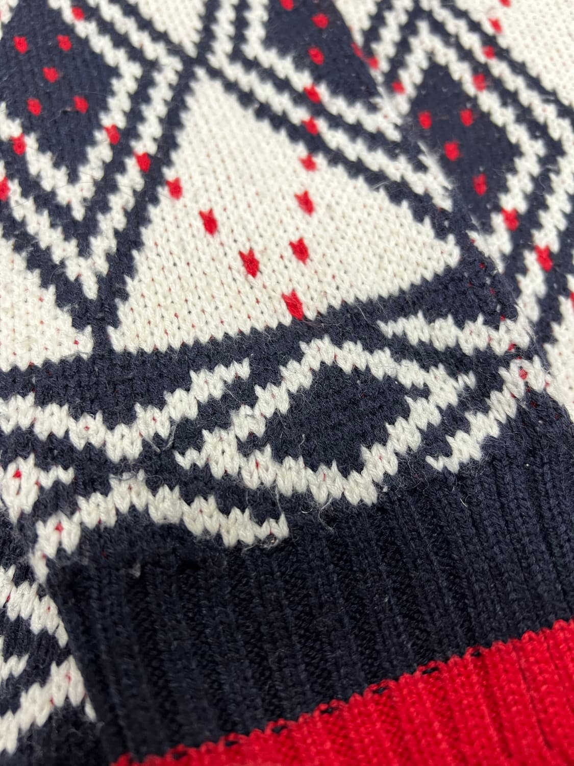 와이케이 waikei 돌핀 노르딕 집업 가디건 네이비1 상품이미지2