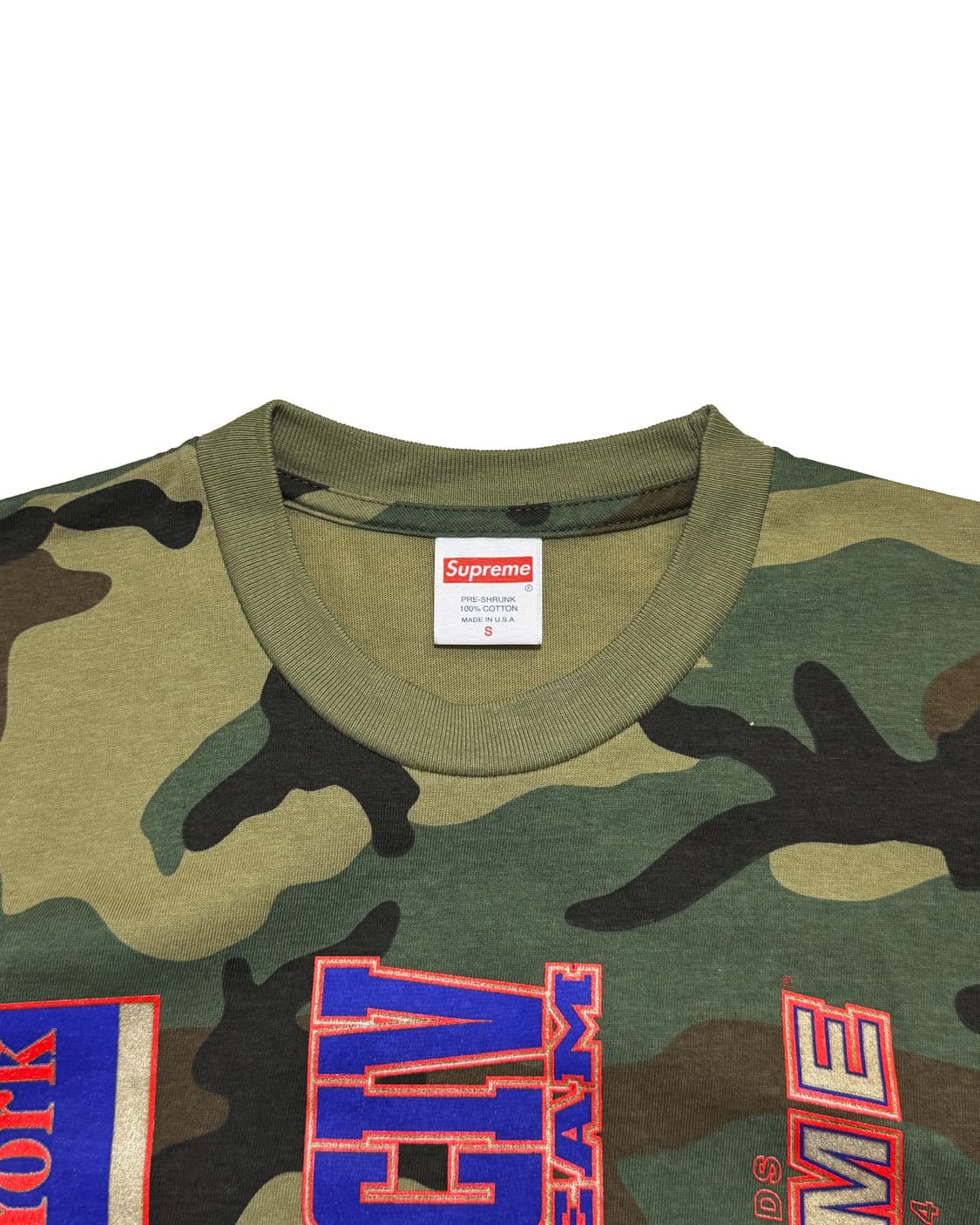 슈프림 멀티 로고 카모 티셔츠 상품이미지2