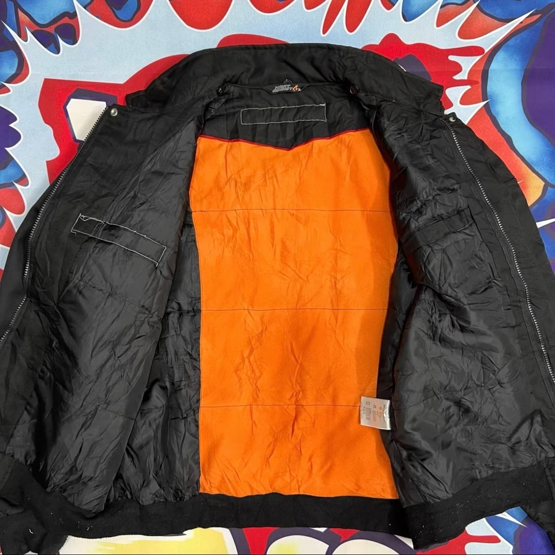 TOYOTA 일본제 빈티지 토요타 기업 로고 워크 자켓 상품이미지3