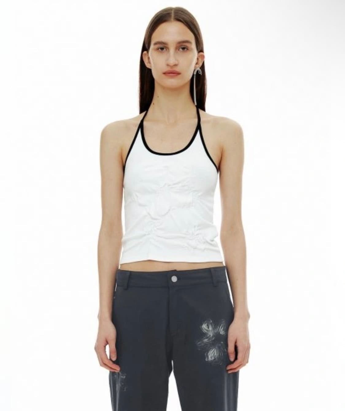 cerric flower halter neck top 상품이미지1