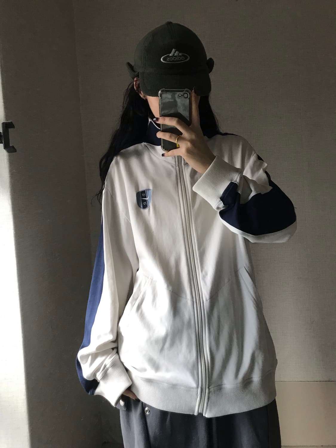 나이키 아이보리 네이비 져지 상품이미지3