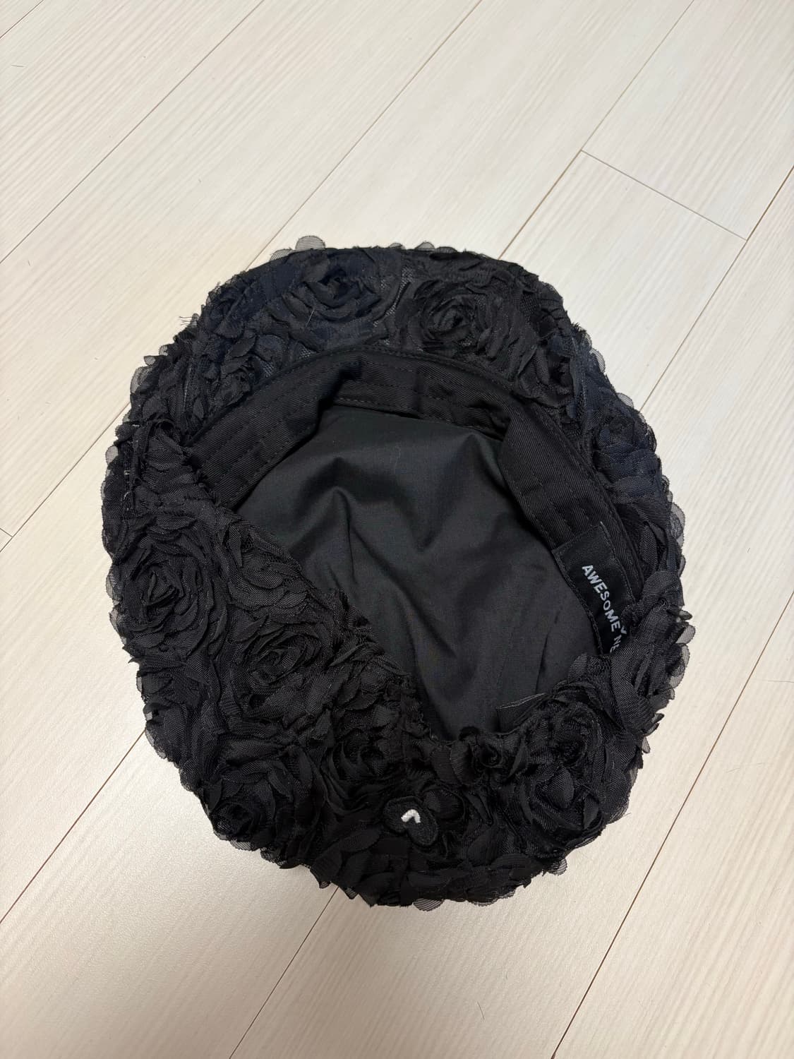 어썸니즈 클래식 헌팅캡 로즈블랙 상품이미지3