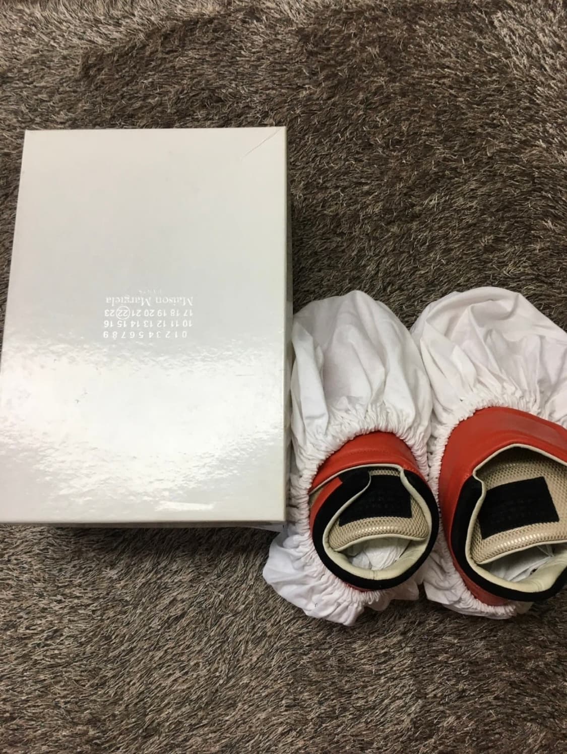 (42.5) (새상품) 마르지엘라 퓨처 하이탑 오렌지  상품이미지4