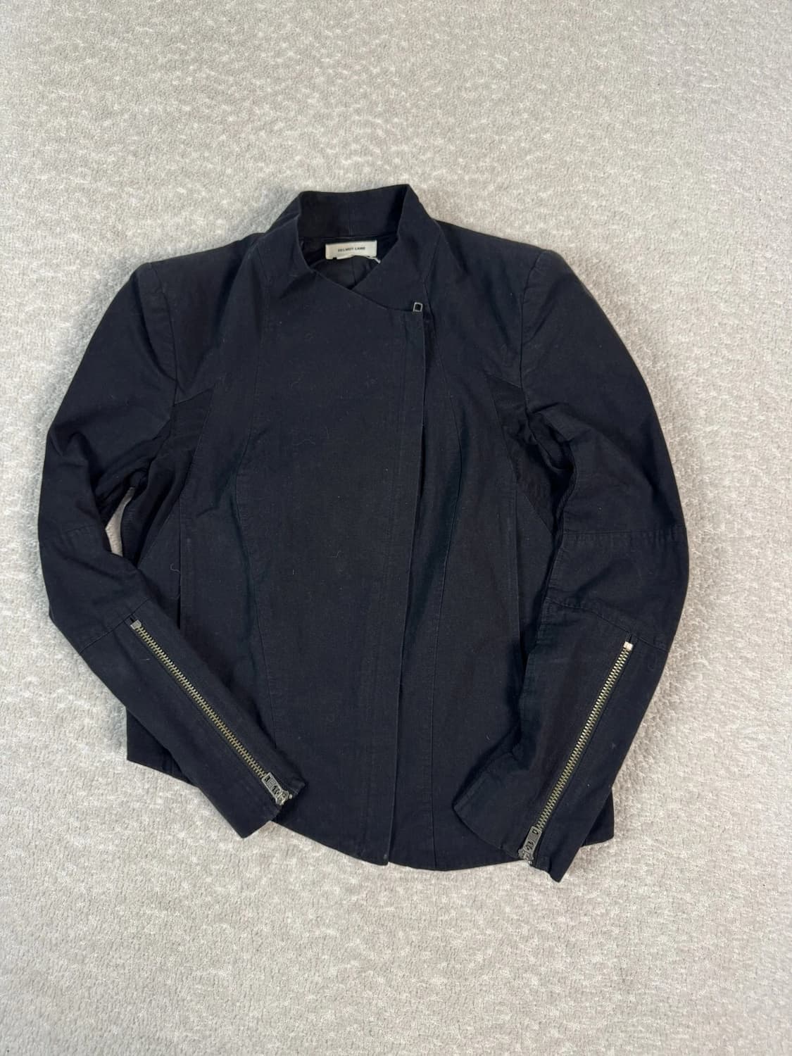 헬무트 랭 비대칭 모토 재킷 상품이미지1