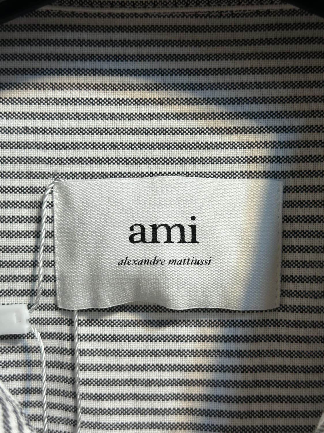 아미 하트 로고 스트라이프 셔츠 상품이미지5