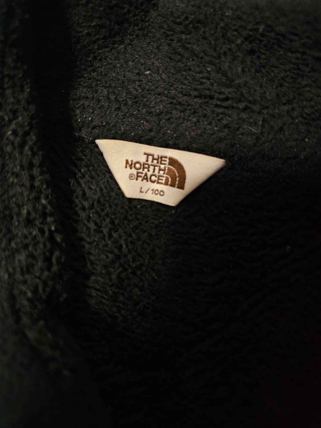 노스페이스 플리스(후리스) 집업 L(100) 블랙 상품이미지2