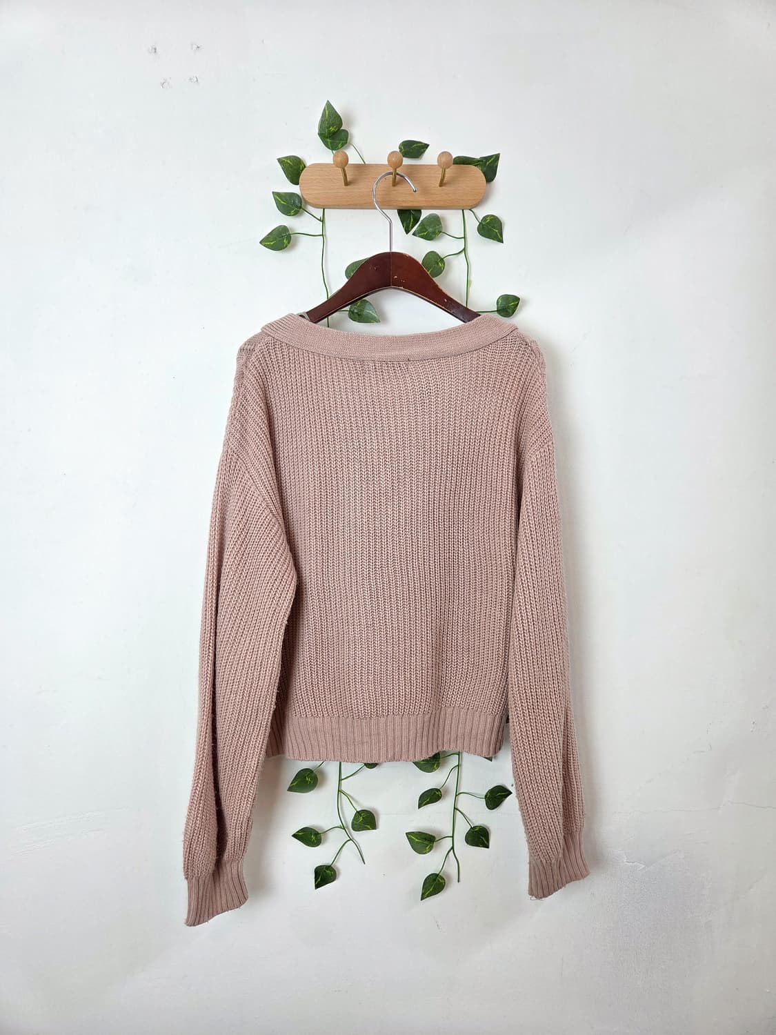 핑크 가디건 상품이미지4