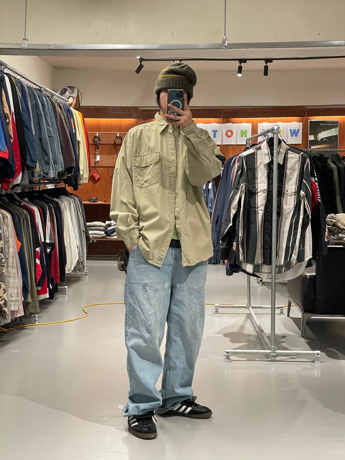 리바이스 워크 셔츠 상품이미지2