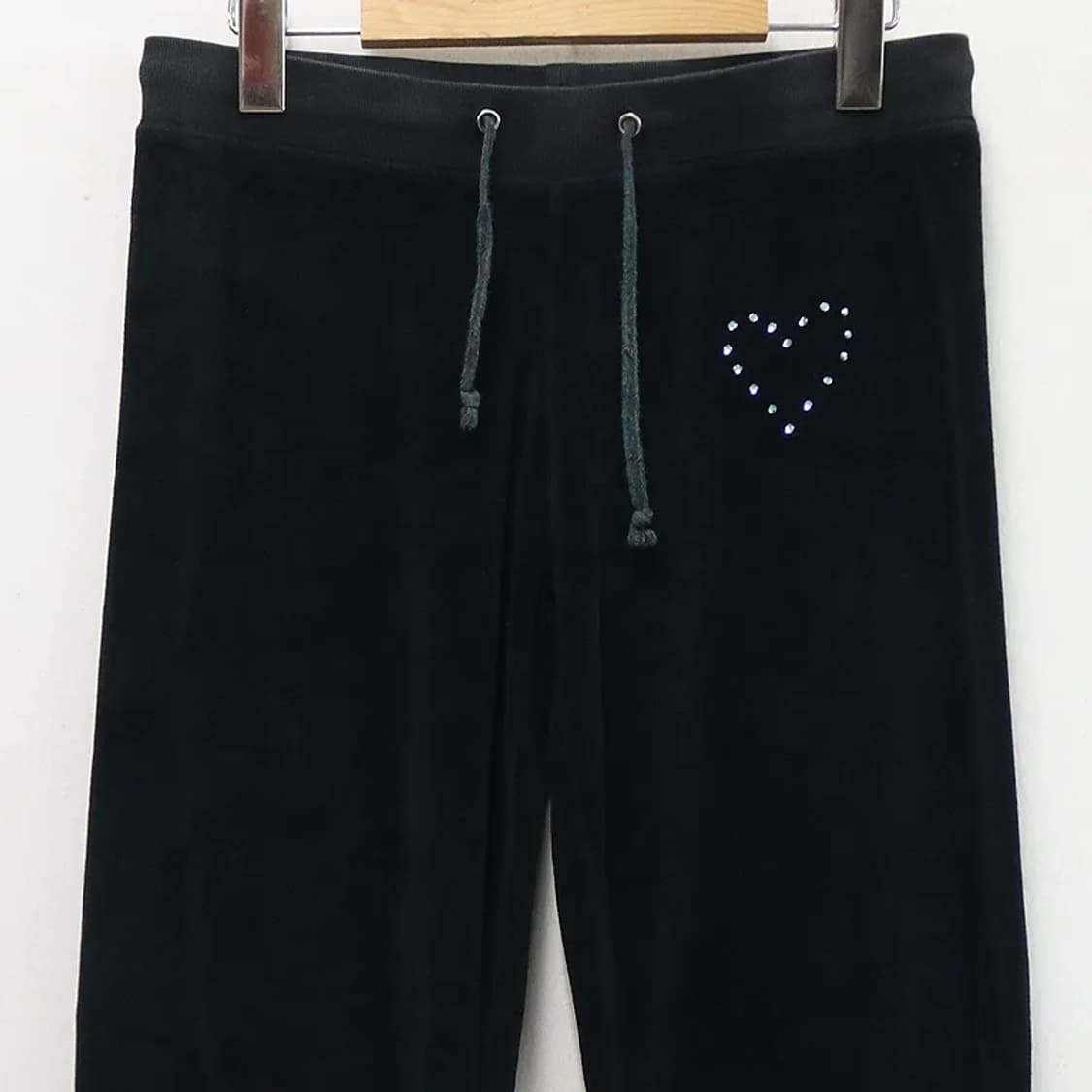 쥬시꾸뛰르 하트 비즈 벨벳 팬츠 59657 상품이미지3