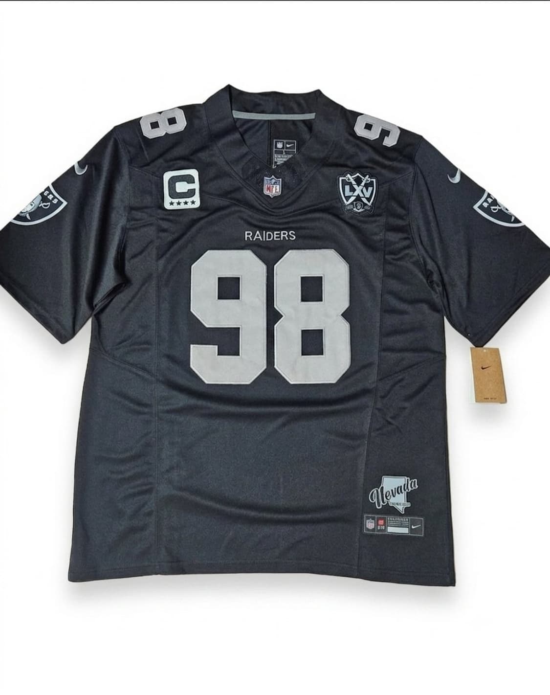 Nike 풋볼져지 nfl  레이더스 너바나 에디션
110-115 상품이미지1