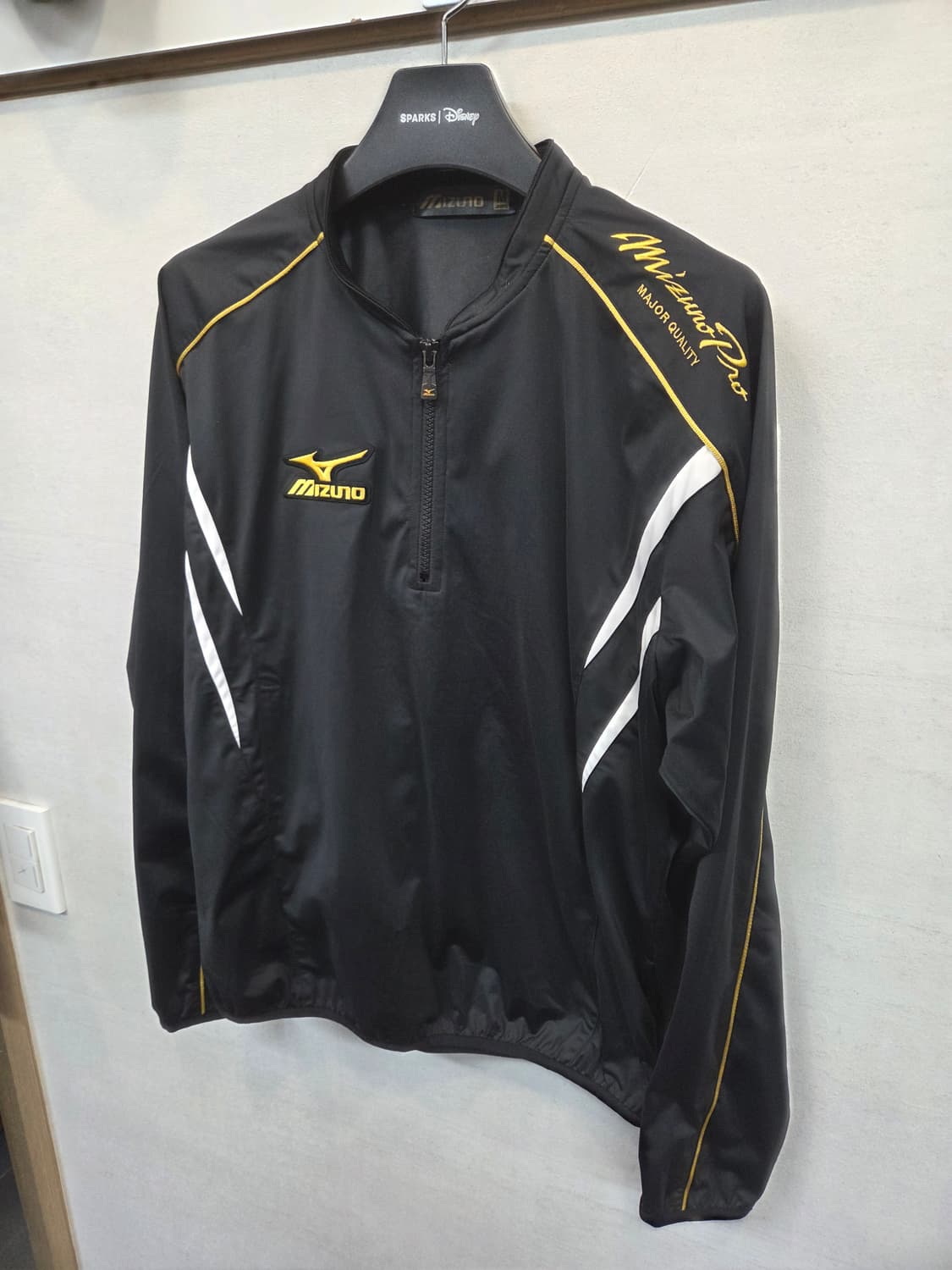 미즈노 프로 일본판 져지 반집업 자켓 m 상품이미지5