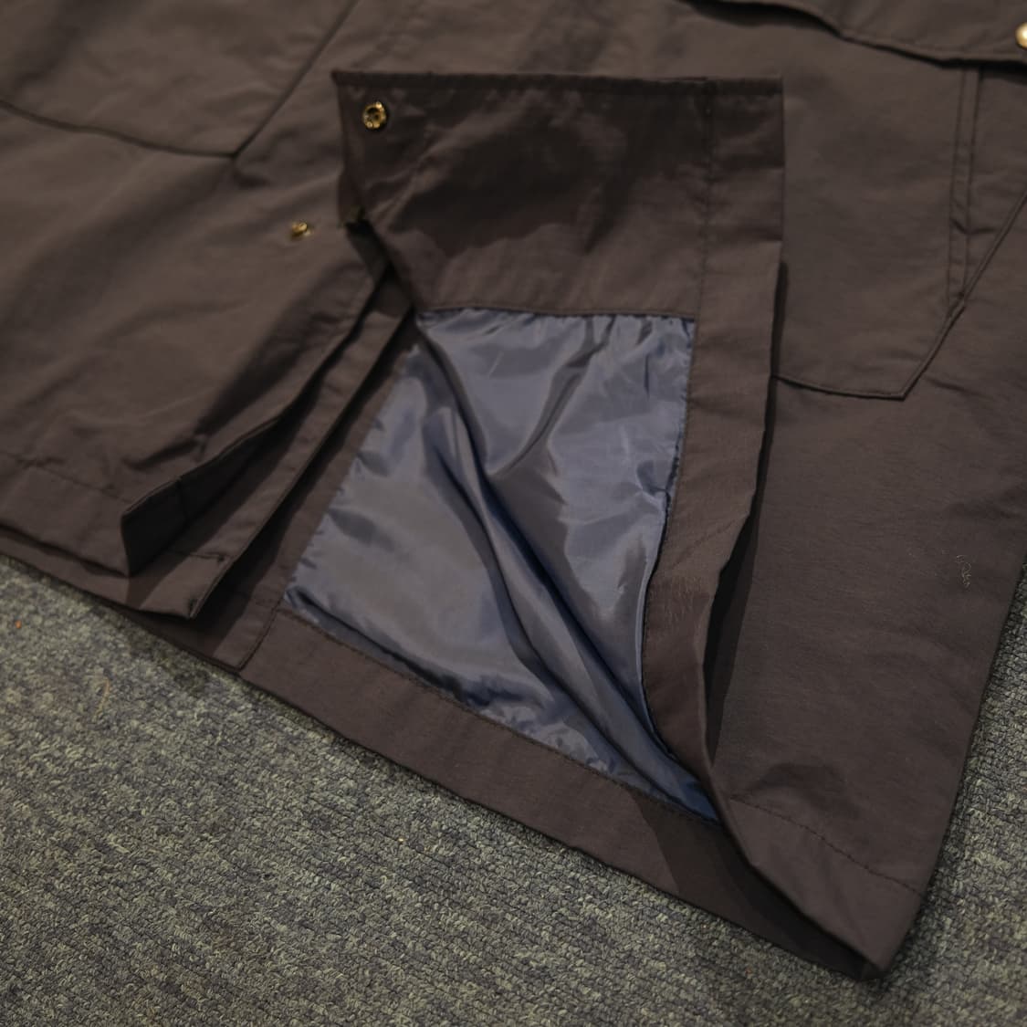 시에라디자인 네이비 코트 상품이미지5