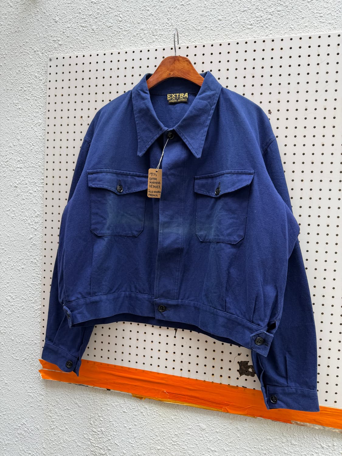 50s EXTRA MARQUE DEPOSEE 올드모델 프렌치워크자켓 상품이미지4