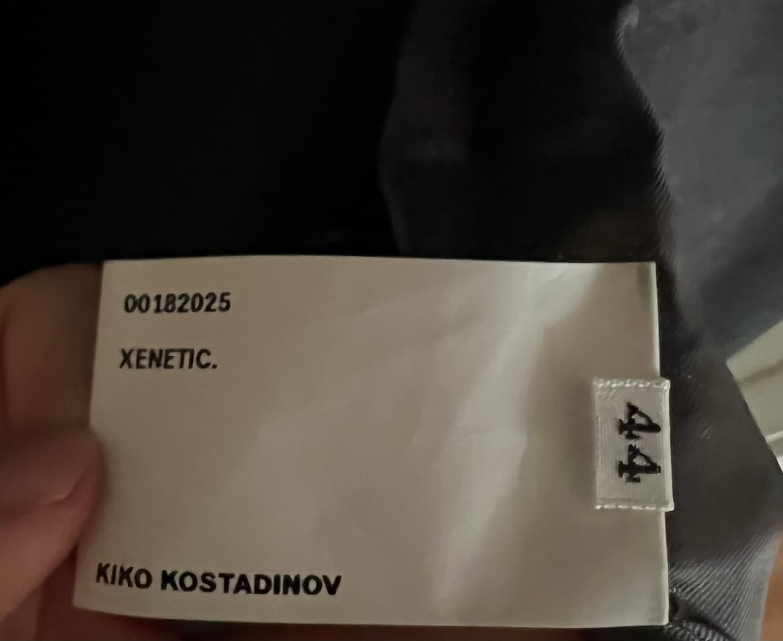 Kiko kostadinov navin coat 상품이미지4