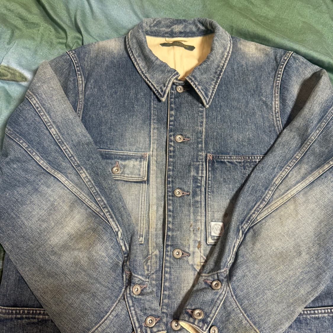 [L]The DUFFER N NEPHEWS WYCHWOOD 레일로드 자켓 상품이미지8