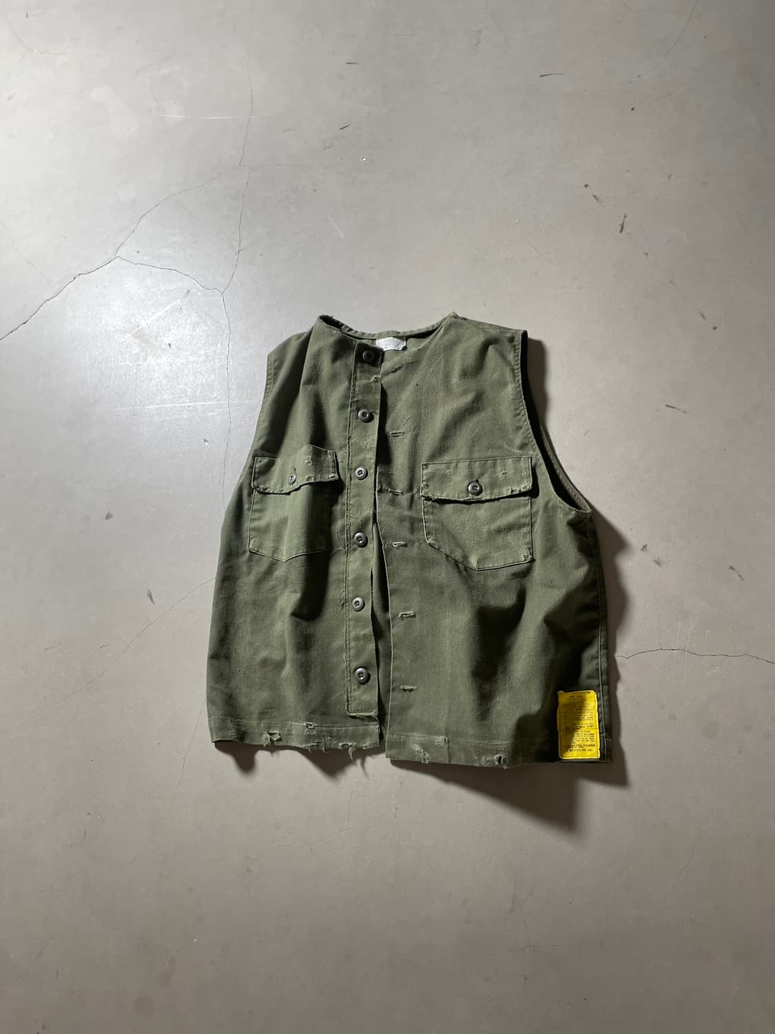  KZ Atelier  Military Custom Vest 상품이미지1