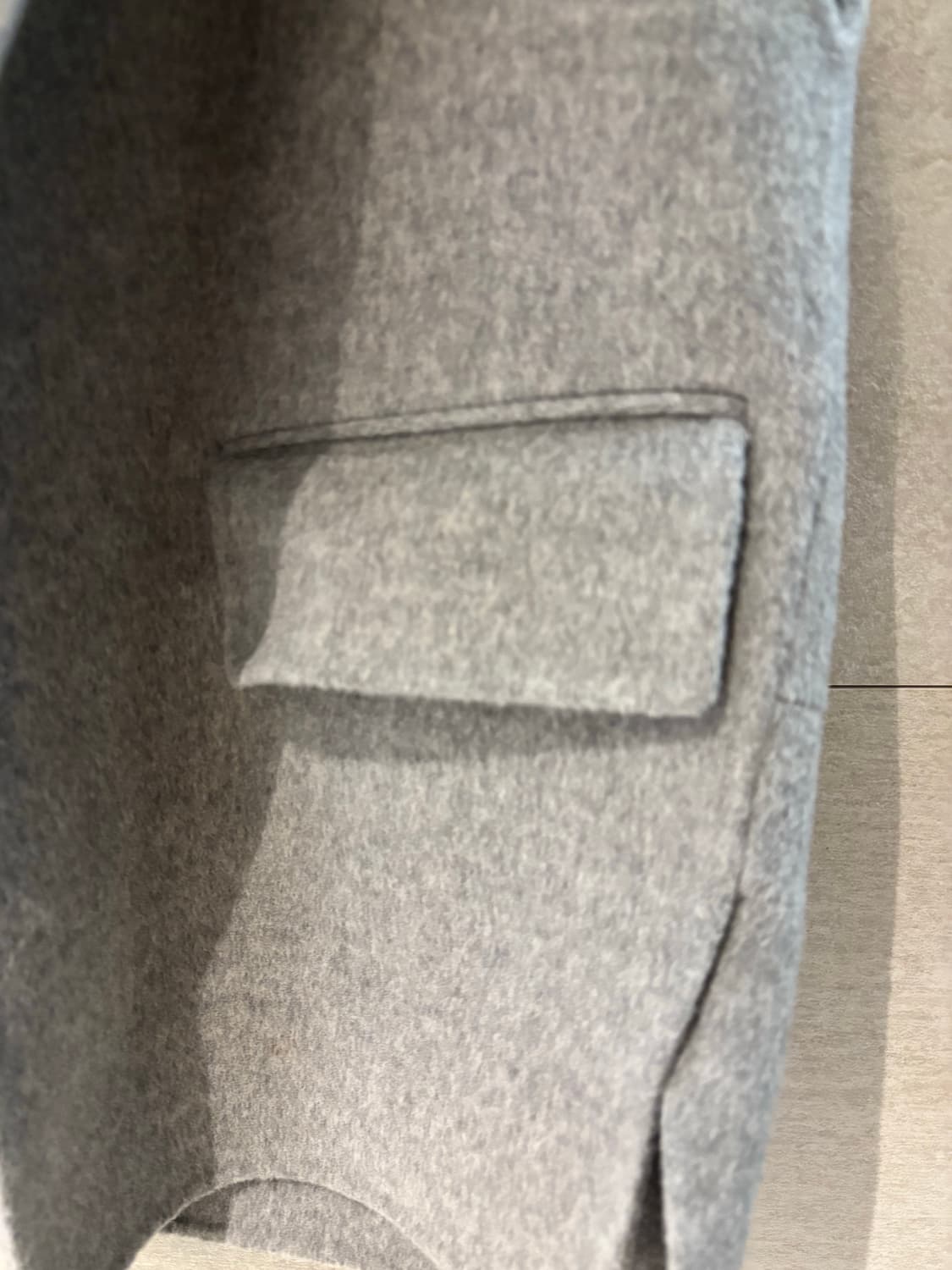 TIME 타임 회색 멜란지 베스트 조끼 상품이미지3