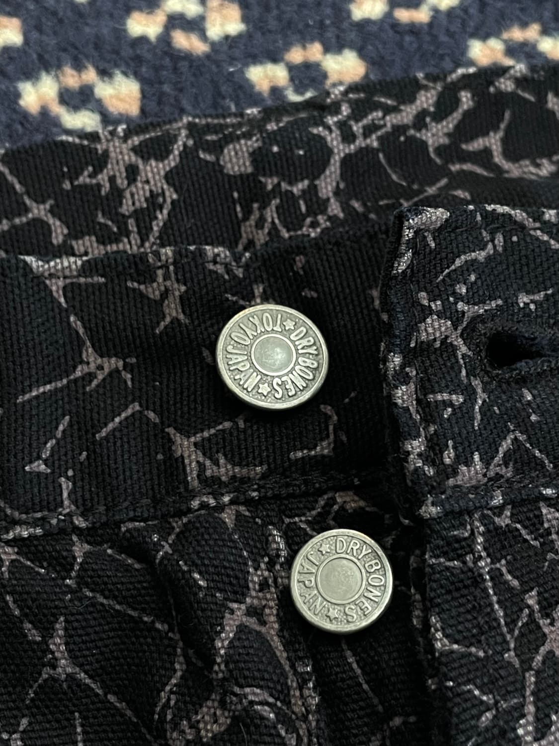 드라이본즈 크랙마블 데님팬츠 상품이미지5