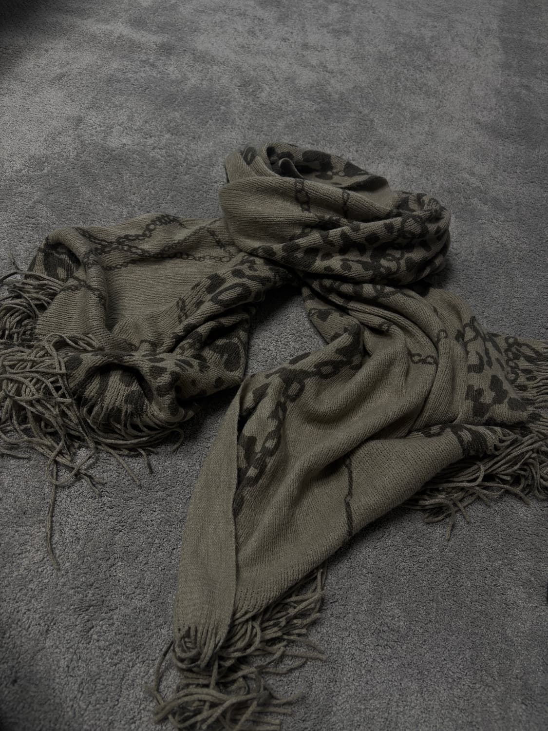 Vintage Gothic ..Chain.. scarf muffler 상품이미지2