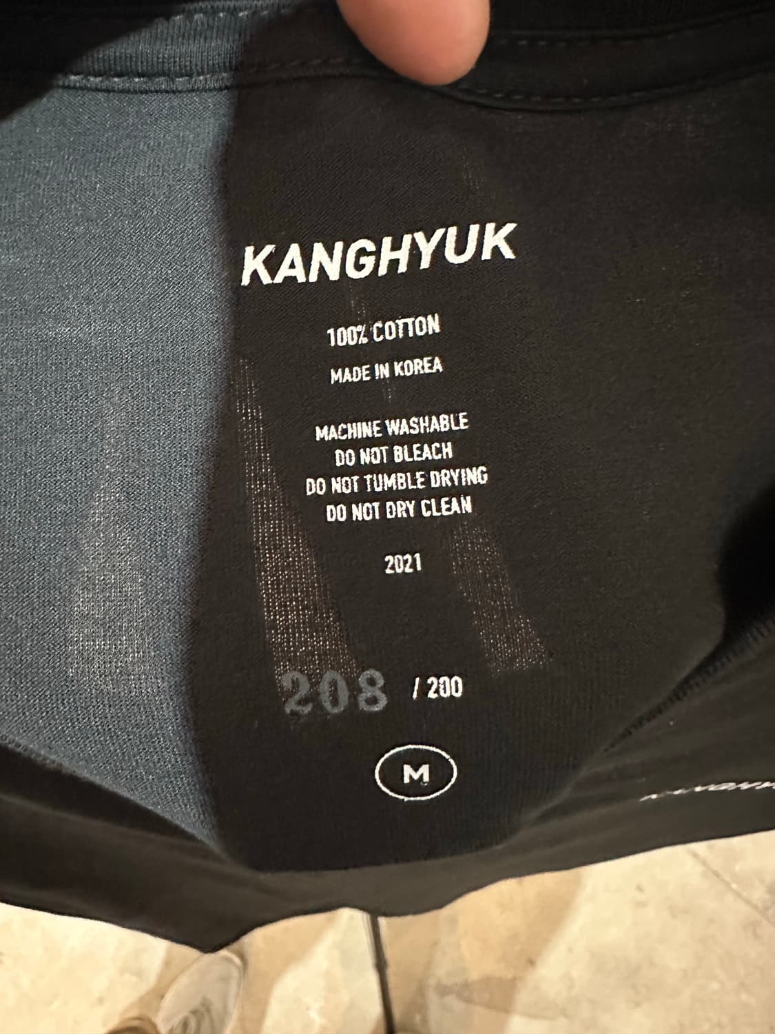 강혁 프린트 반팔 새상품 상품이미지2