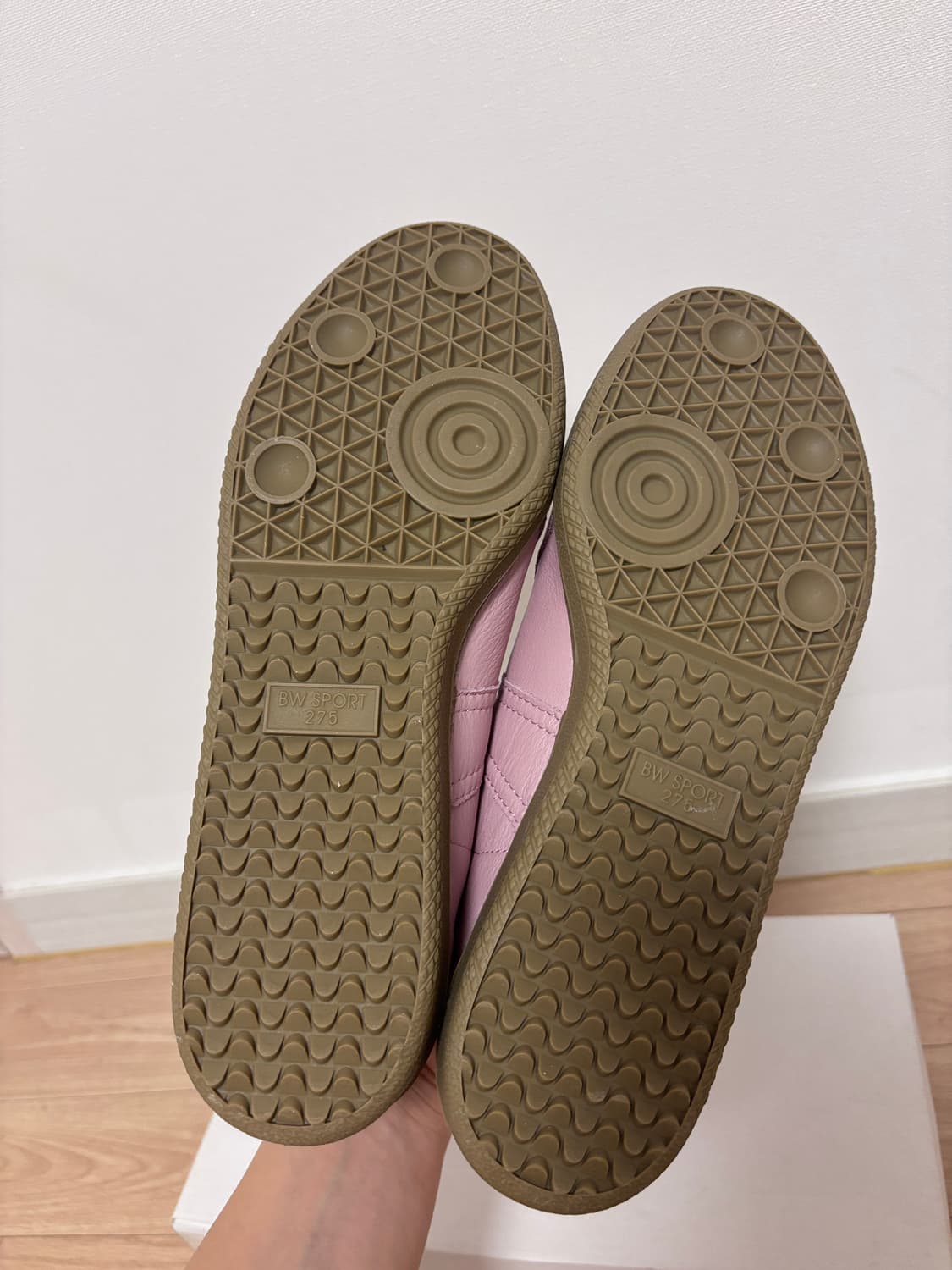 새상품) 275 리프로덕션오브파운드 독일군 스니커즈 핑크 상품이미지5