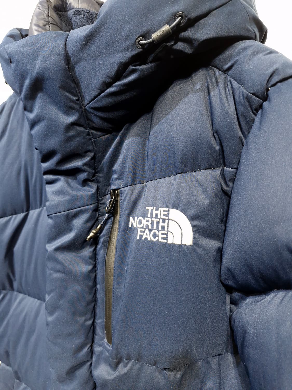 노스페이스 덕다운 롱패딩 네이비(S) 상품이미지3