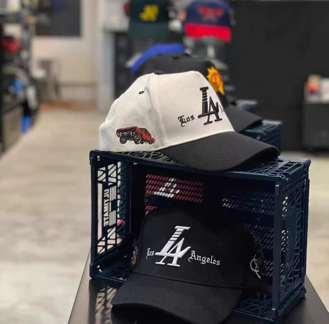 새상품 Reference 브랜드 한정판 LA 로우라이더 스냅백 모자 상품이미지2