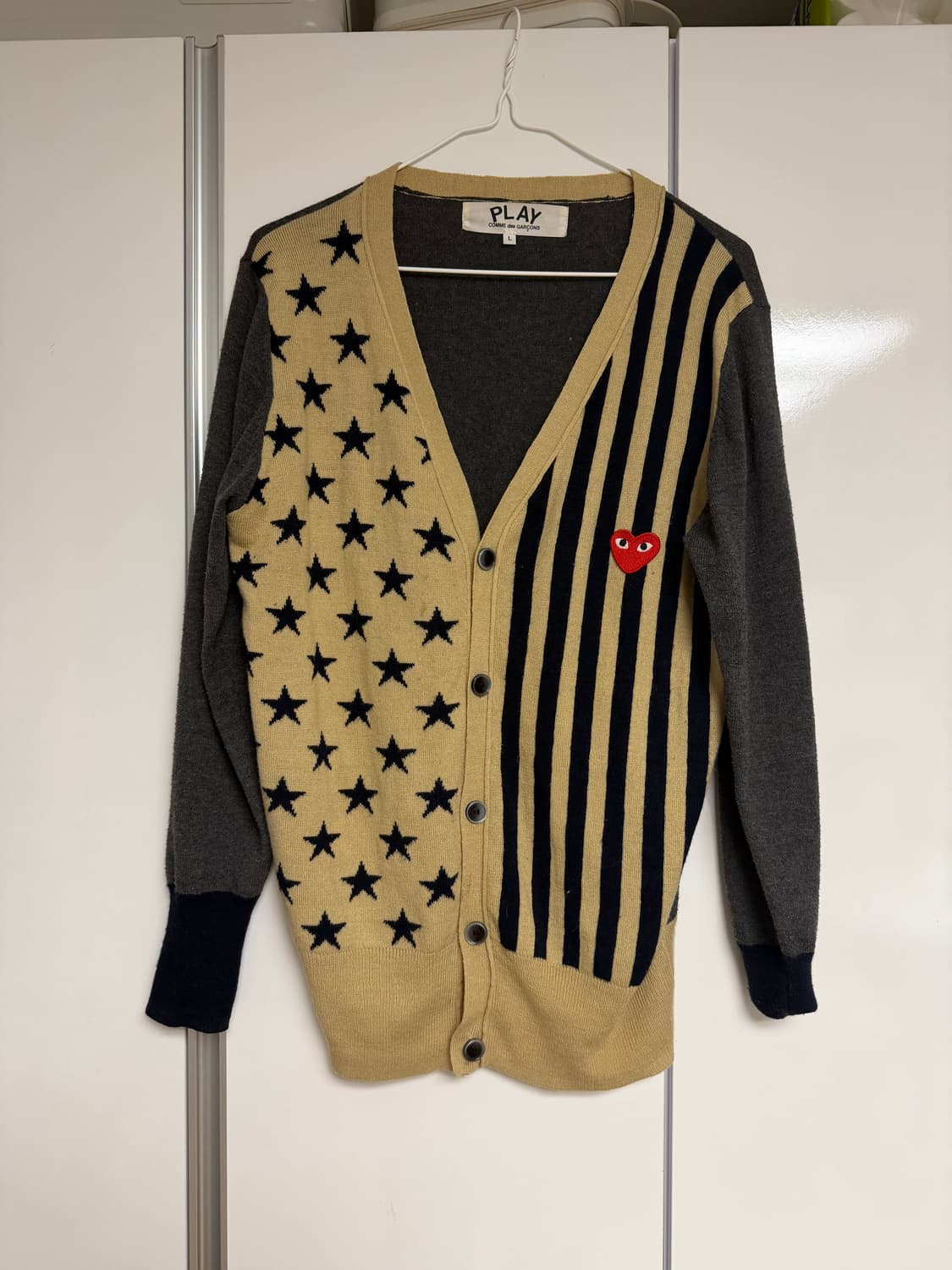꼼데가르송 가디건 L 상품이미지1