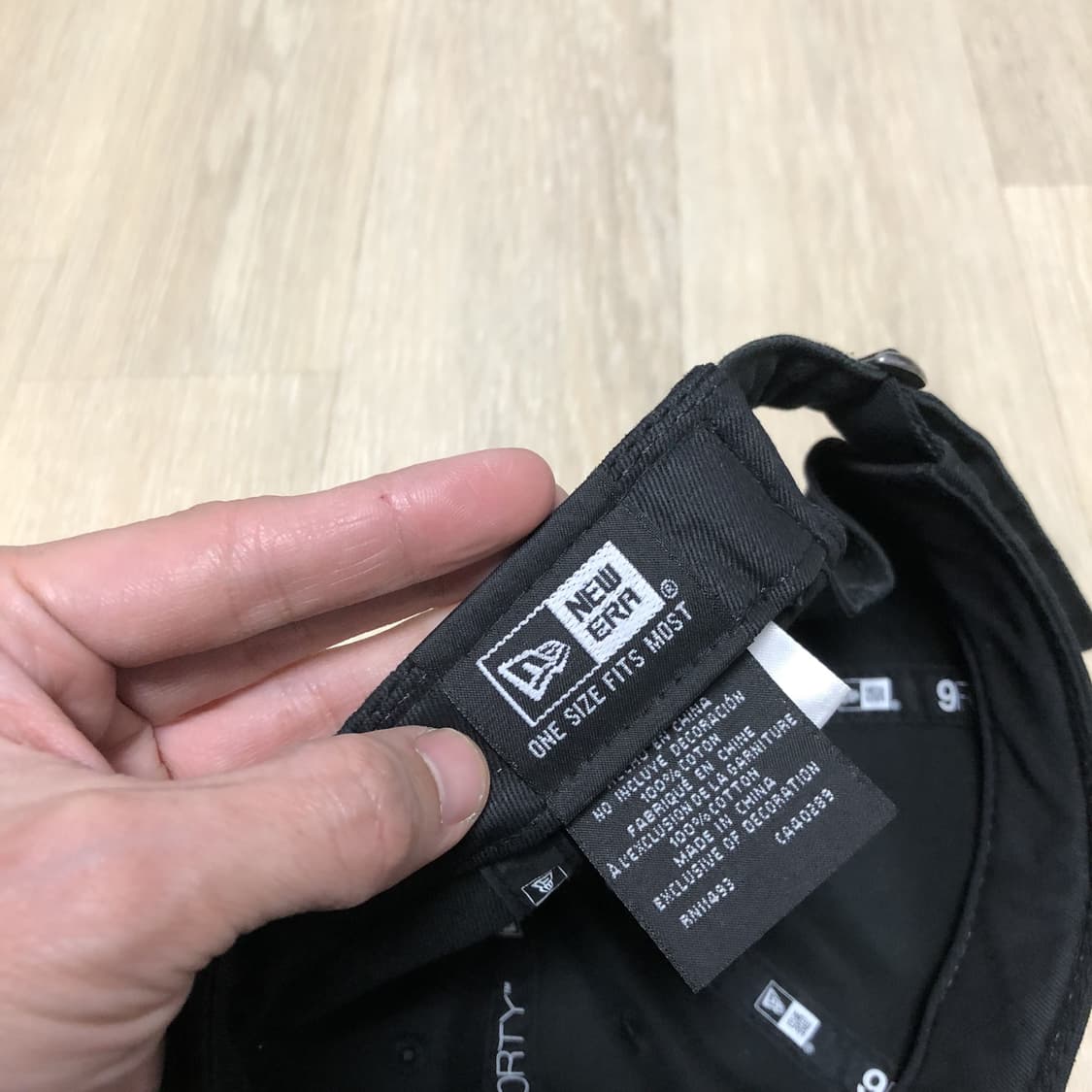 (OS) 뉴에라 NEW ERA 엑스오디너리 콜라보레이션 볼캡 블랙 상품이미지7