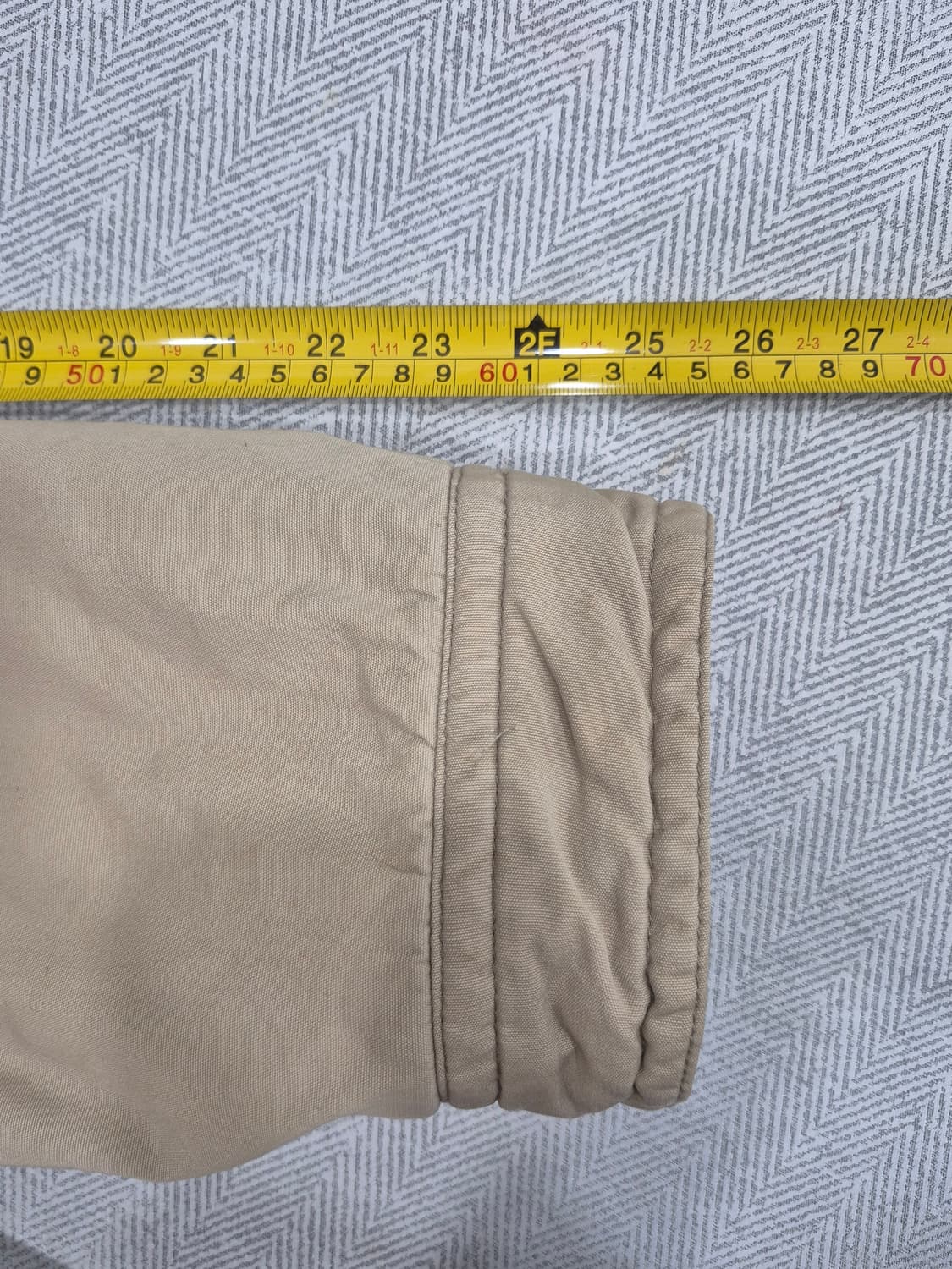 아웃도어1850 탐험대 베이지 야상 점퍼 자켓 남성 105사이즈 상품이미지9