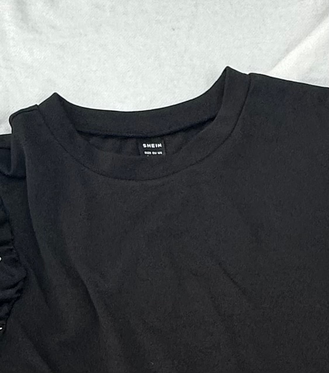 SHEIN 러블리 도트패턴 퍼프 블라우스 상품이미지4