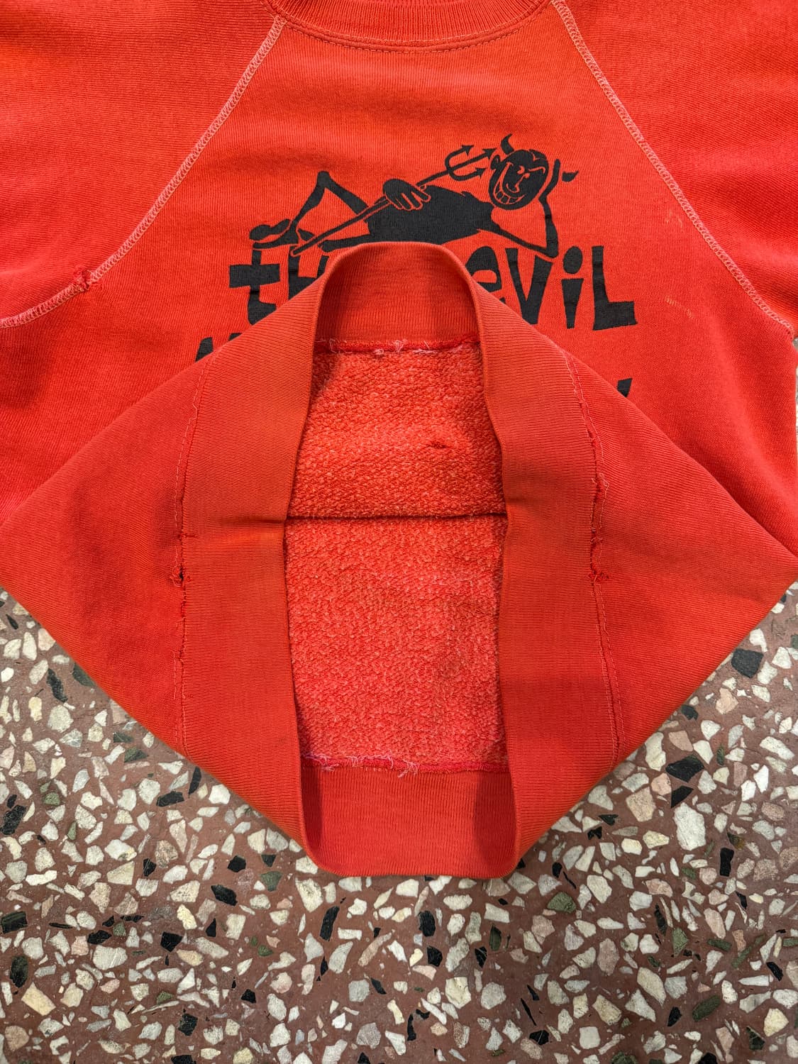 60s the DeviL Made Me Do it! 하프스웻 (38) 상품이미지5