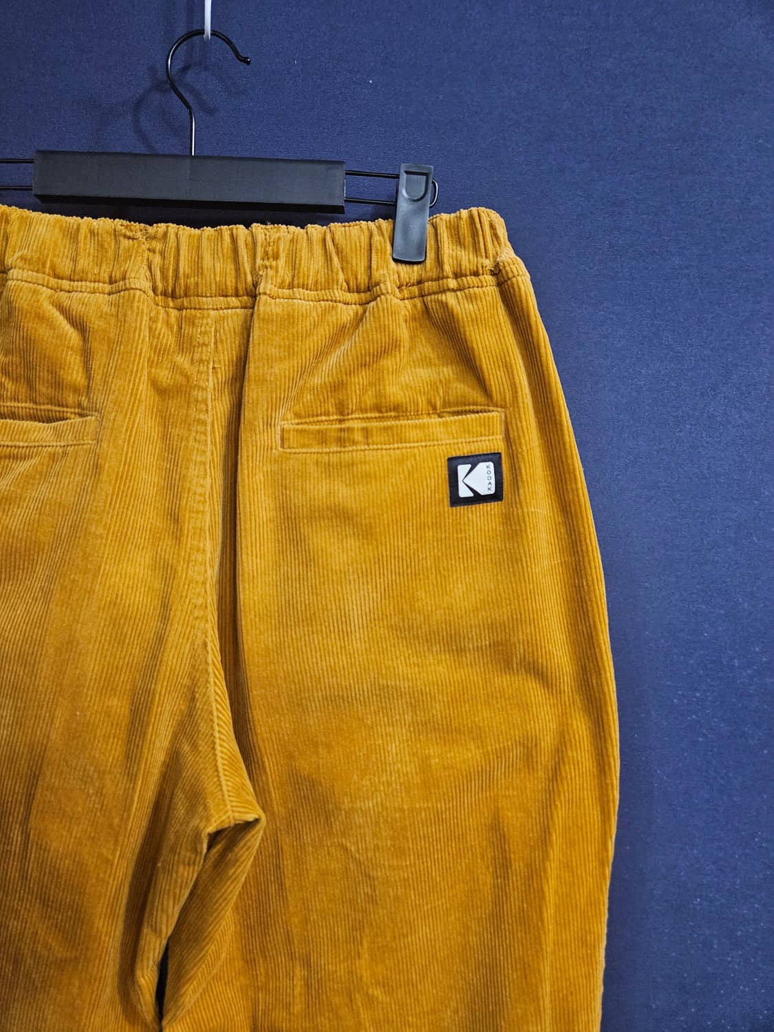 코닥 옐로우 남성 허리 30~32 코듀로이 밴드팬츠  상품이미지8